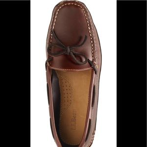 L.L. Bean Men's Leather Double-Sole Slippers